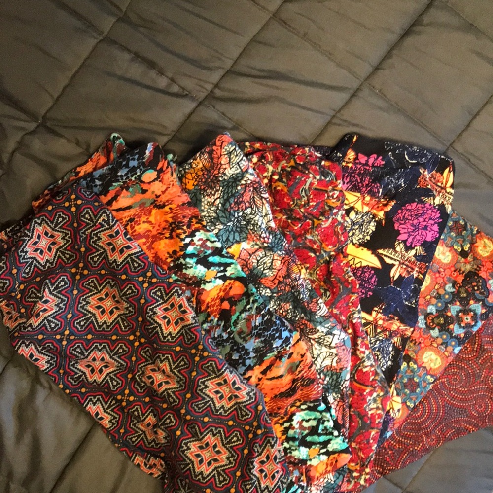 7pair of LuLaRoe leggings sz-T/C bundle